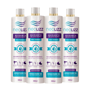 Neolizz – Alisante de Chuveiro – Kit com 4