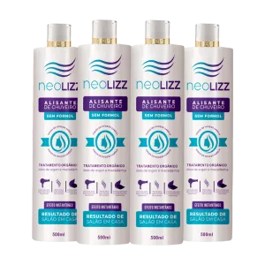 Neolizz – Alisante de Chuveiro – Kit com 4